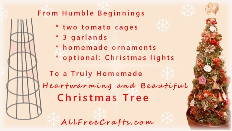 Tomato Cage Christmas Tree All Free Crafts