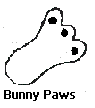 rabbit paw print