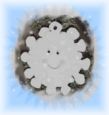 craft foam snowflake